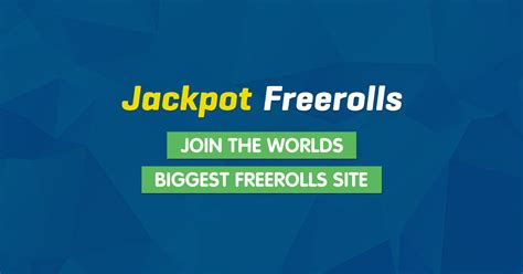 jackpot freerolls